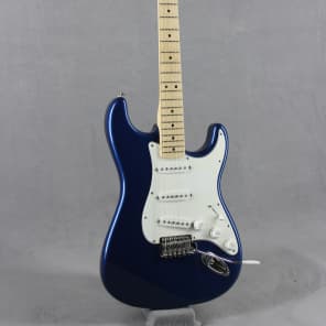 USED Fender Stratocaster Blue Made in Mexico | Reverb