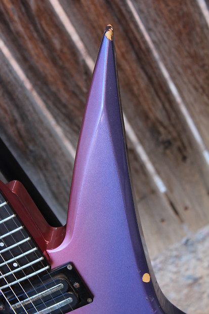 Vintage 1985 Ibanez XV500 X-Series Rare Violet Halfburst