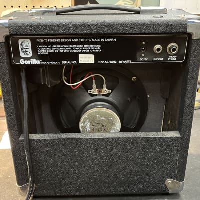 Gorilla GG-25 Amplifier 1985 - black image 5