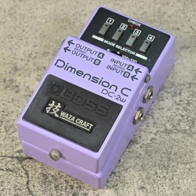 Reverb.com listing, price, conditions, and images for boss-dc-2w-dimension-c-waza-craft