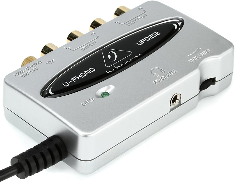 Behringer U-Phono UFO202 USB Audio Interface with Phono Preamp (3-pack) Bundle image 1