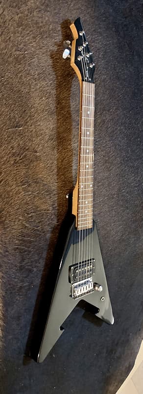 First Act Flying V Roadie Vee Wee Mini Black | Reverb