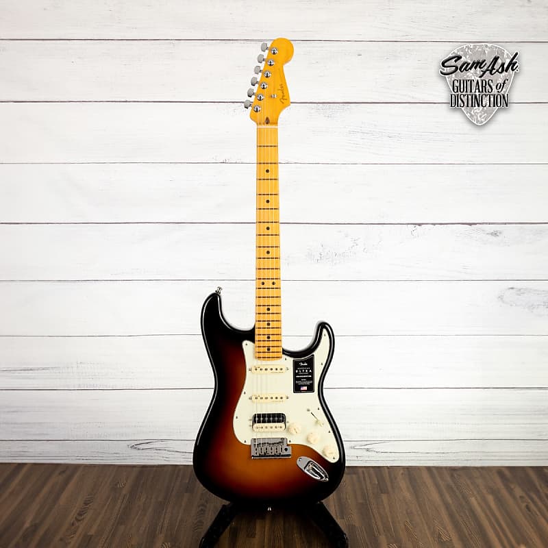 Fender American Ultra HSS Stratocaster Ultraburst Rosewood