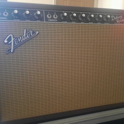 Fender Deluxe Reverb 1×12 Combo - Wine Red image 1