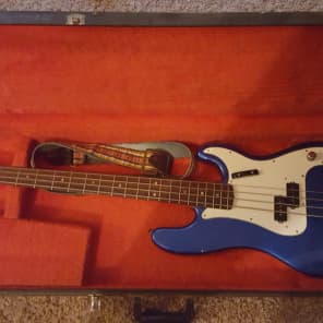 Fender P-Bass 1966 Lake Placid Blue image 5