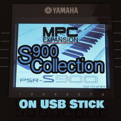 11 Yamaha PSR S900 MPC Expansions on USB Stick