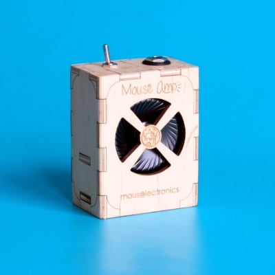 Mouse Electronics Mouse Amp Wooden Mini 1W Guitar Amp 1st Time For US Sale Fast ship!  2019 image 1