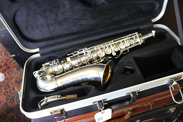 Conn F Mezzo Soprano Saxophone ORIGINAL SILVER PLATE