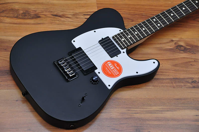ギター SQUIER Jim Root Tele Flat Black Squier by Fender Jim Root Telecaster, Flat White at Gear4music