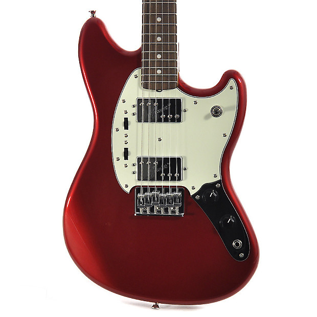 Fender Pawn Shop Mustang Special Candy Apple Red Reverb