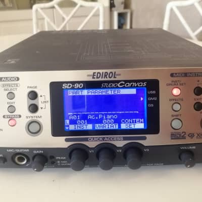 Edirol SD-90 Studio Canvas USB Digital Audio Studio | Reverb