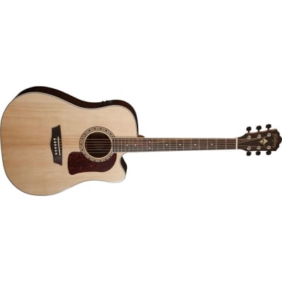 Washburn D20SCE Heritage Series Acoustic Electric Guitar, Solid Sitka Spruce Top for sale