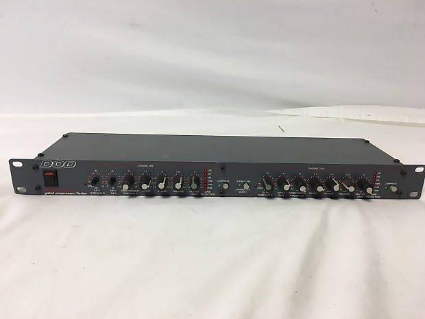 DOD 866 Series II, 2 Channel Gated Compressor Limiter, Rack