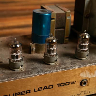 1971 Marshall JMP Super Lead 2-Channel 100-Watt Guitar Amp Head image 8