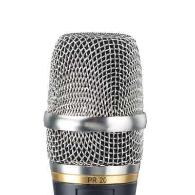 Heil Sound PR 20 Dynamic Cardioid Handheld Microphone (Black) image 3