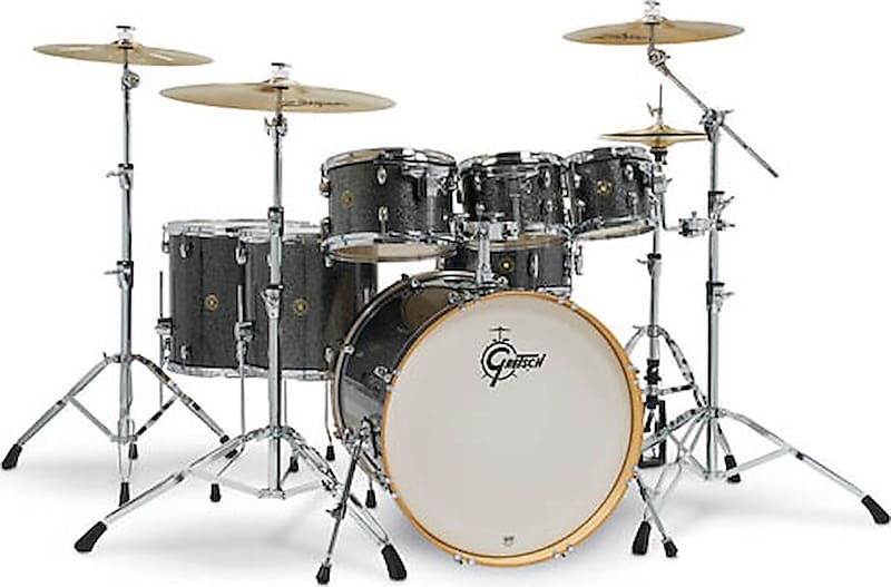 Gretsch Catalina Maple 6 Piece Shell Pack with Free Additional 8 inch. Tom - (22/8/10/12/14/16/14SN) image 1