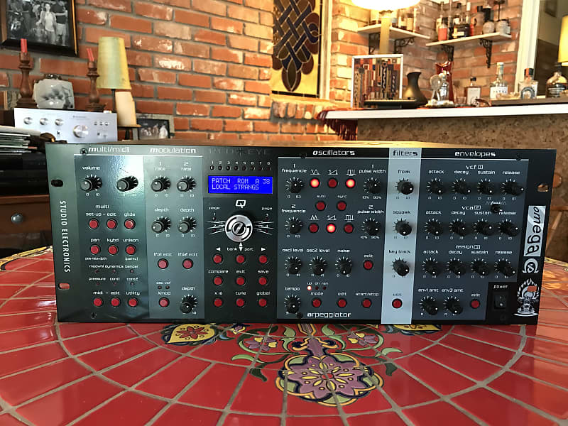 Studio Electronics OMEGA 4 Voice - Limited Edition RED EYE - With ARP, 303, Moog, Obie Filters image 1