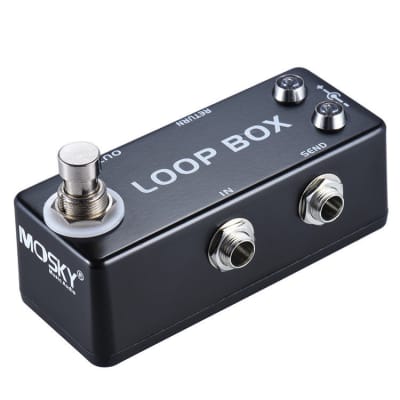 Mosky Audio Loop Box ABXY Switch Guitar Effect Pedal Switcher Channel Selection image 4