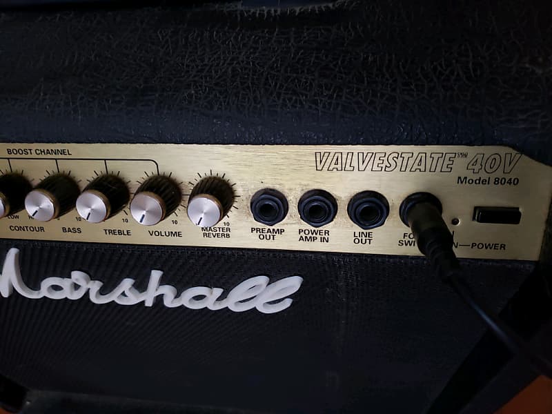 Marshall Valvestate 40V Model 8040 2-Channel 40-Watt 1x12