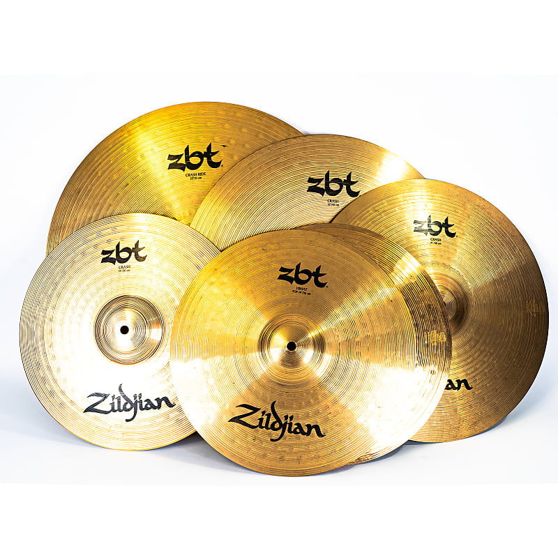 Zildjian ZBT Cymbal Set HiHat / Crash / Ride 14" / 16" / Reverb