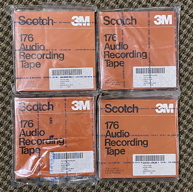 Scotch 176 Reel to Reel Audio Recording Tape | Reverb