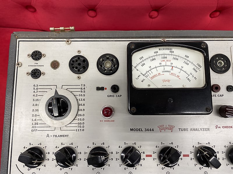 Triplett 3444 Vacuum Tube Tester 1960's | Reverb