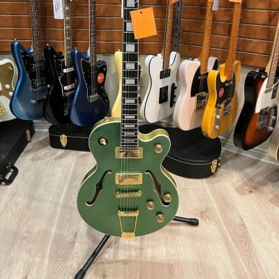 Tom Delonge ES-333 Gibson Copy Matte Black Blink-182 | Reverb Canada