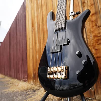 Spector Euro4 Ian Hill Signature 50th Anniversary Black 4-String Electric Bass w/ Gig Bag (NOS) for sale
