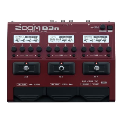 Zoom B3n Multi-Effects Processor For Bass Guitar image 1