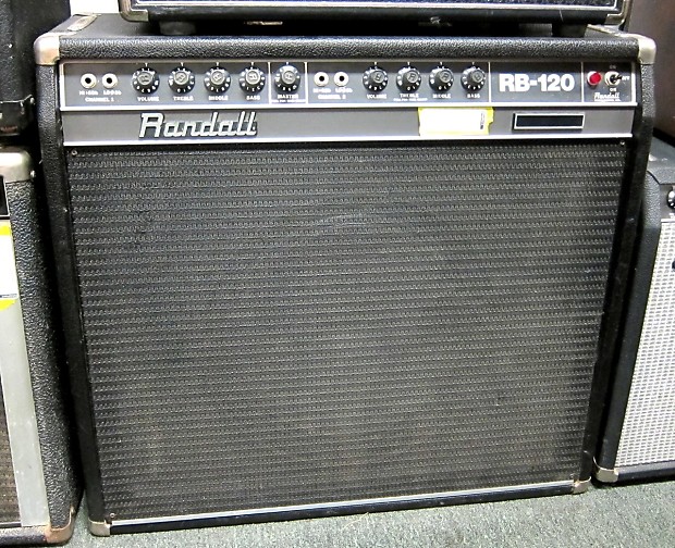 Randall RB120 80s Black Tolex Reverb