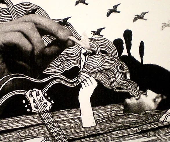 Klaus Voormann Paintings & Artwork for Sale | Klaus Voormann