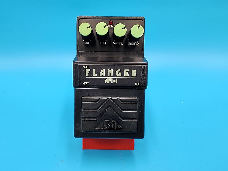 Vintage 80s Aria AFL-1 Flanger Stereo Analog Guitar Effect