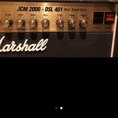Marshall JCM 2000 DSL 401 Dual Super Lead 40-Watt 1x12 Tube Guitar Combo Amp image 2