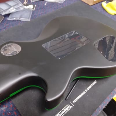 Gibson Les Paul Axcess Custom Green Widow in Satin Black w/Full Warranty! image 10