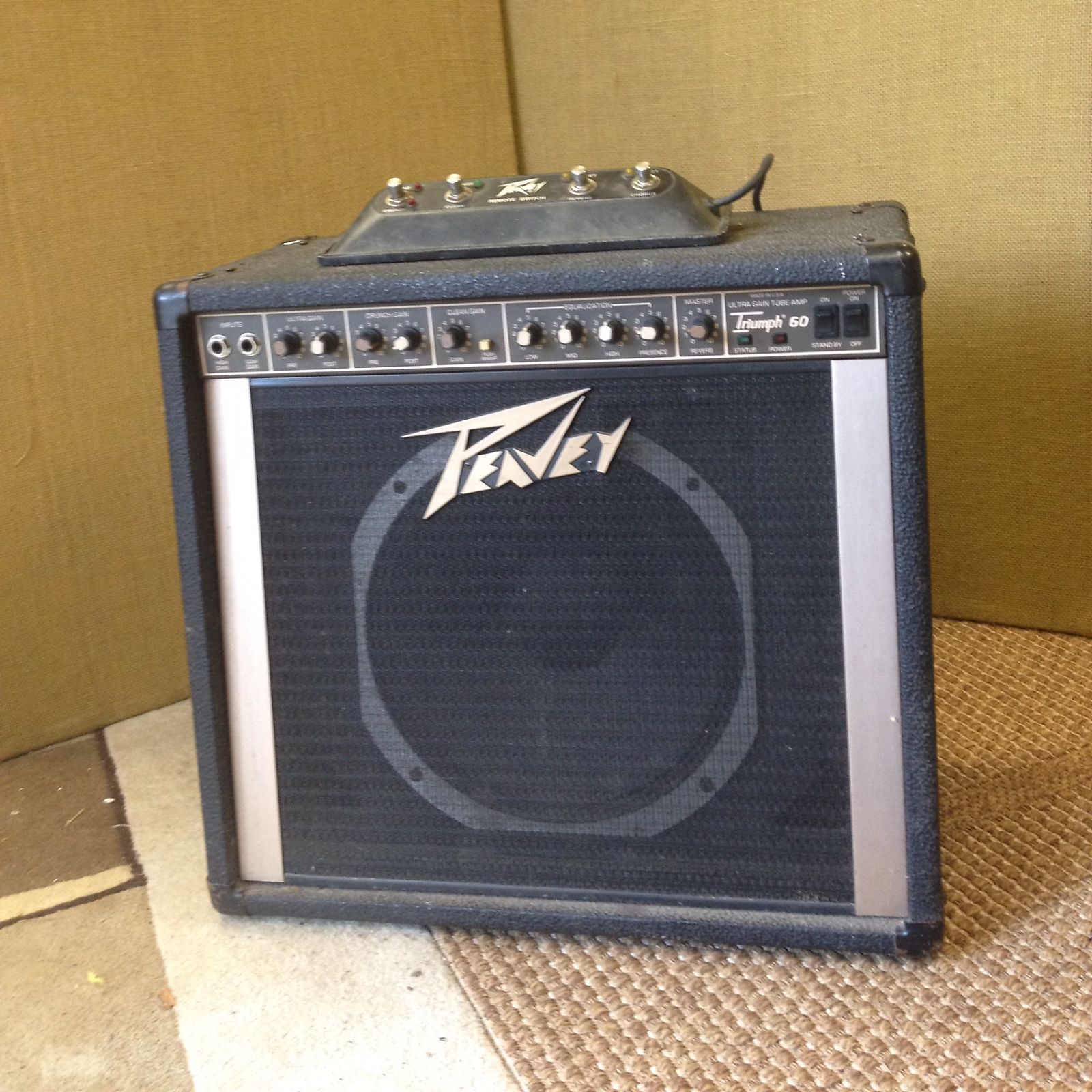Peavey Triumph 60 Ultra Gain Tube 60 Watt 1x12 Guitar Combo Reverb