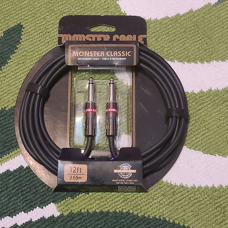 Monster Instrument Cable 12ft Reverb