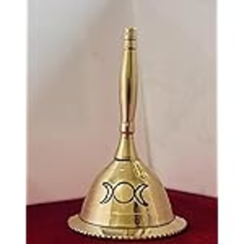 Tdock Super Loud Solid Brass Hand Call Bell, Size: 4.3