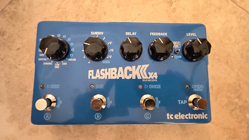 TC Electronic Flashback 2 X4 Delay & Looper 2011 - 2019 - Blue image 1