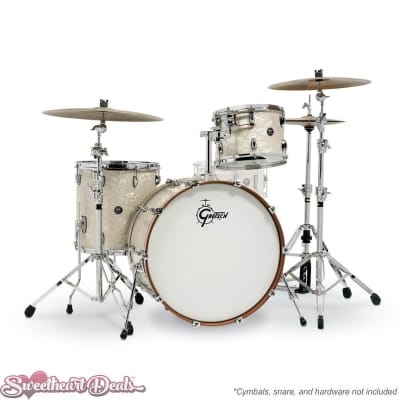 Gretsch Renown 3 Piece Drum Set Shell Pack (24/13/16) Vintage Pearl image 1