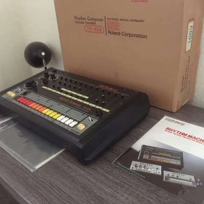 Roland TR-808 Rhythm Composer w/ Very Rare Original 808 Box, 808 Manuals, Extras! image 14