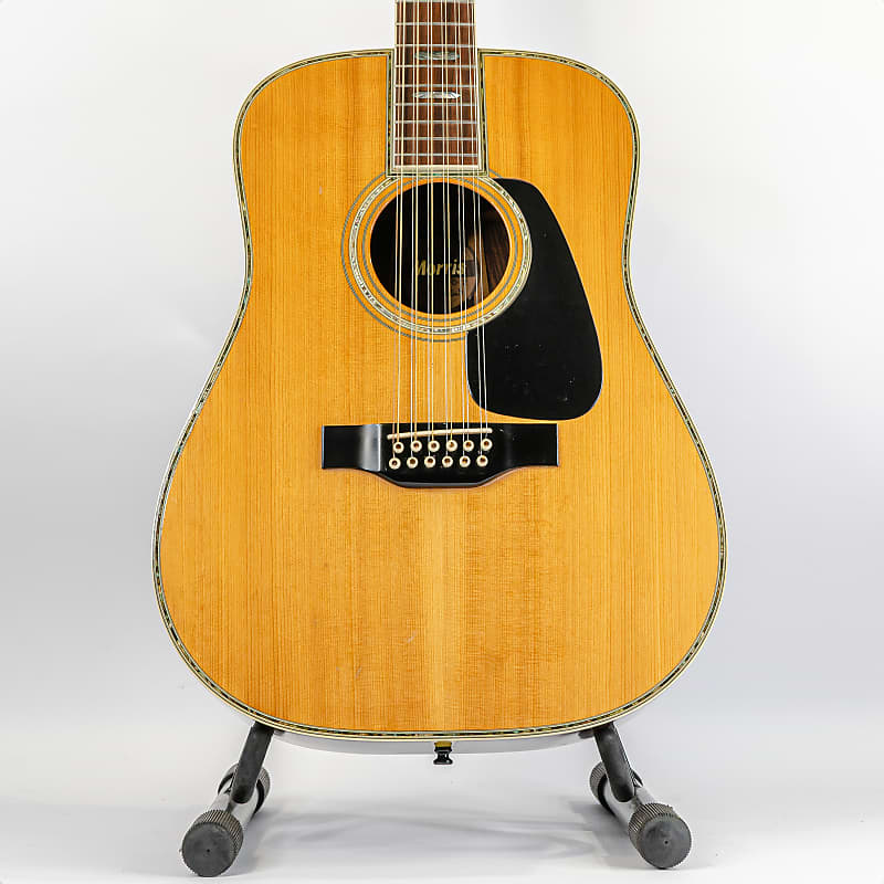 レア 12弦 Morris B23 LUTHIER 70年代ビンテージ【整備品】 超希少品 MORRIS B23 12弦ギター ヨシノ製ヴィンテージアコギ