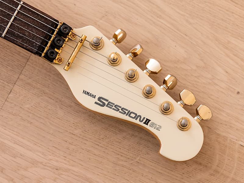 1980s Yamaha Session II 812 Vintage Electric Guitar HSS Pearl | Reverb