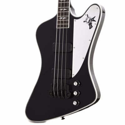 Gibson Gene Simmons Signature G2 Thunderbird 4-String Bass - Ebony image 2