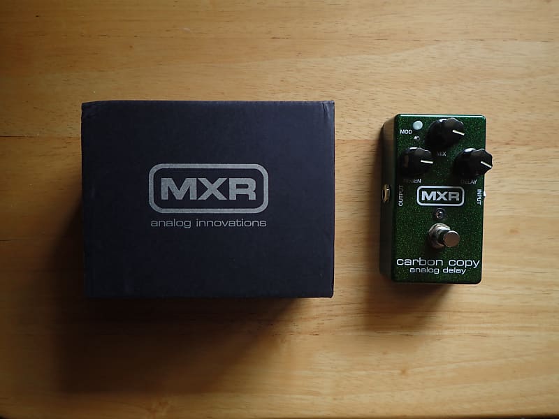 MXR Carbon Copy Deluxe Pedal Review - Guitar Space