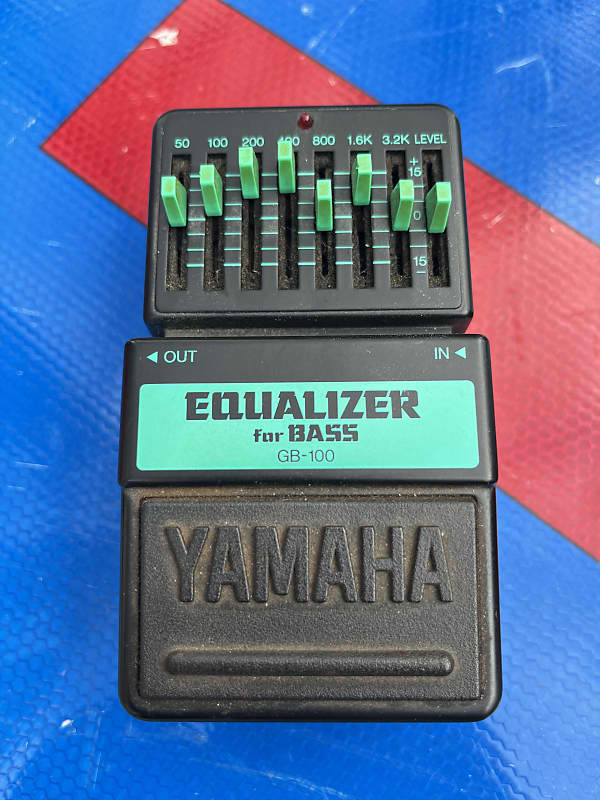 即決 YAMAHA GB-100 日本製 ベース用グライコ EQUALIZER for BASS EQ