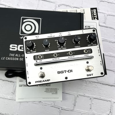 Ampeg SGT-DI Bass Preamp / DI | Reverb