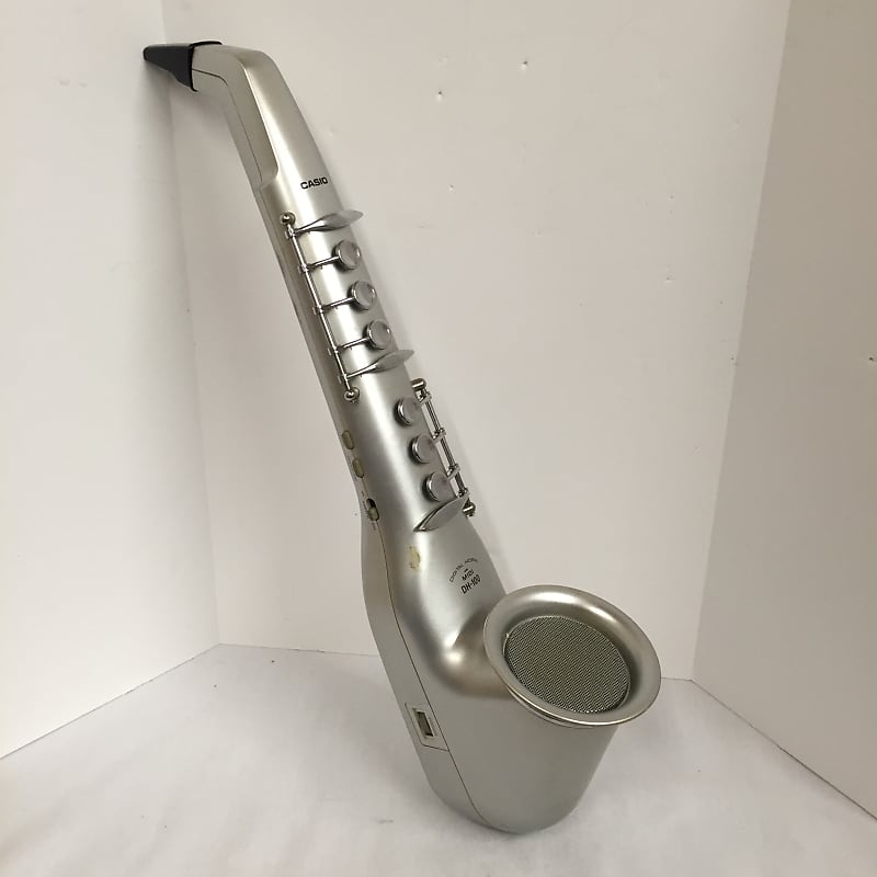 Casio DH-100 Digital Midi Sax 80's Silver | Reverb