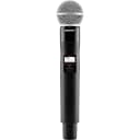 Shure QLXD2/SM58 Wireless Handheld Microphone Transmitter With Interchangeable SM58 Microphone Capsule Regular H50