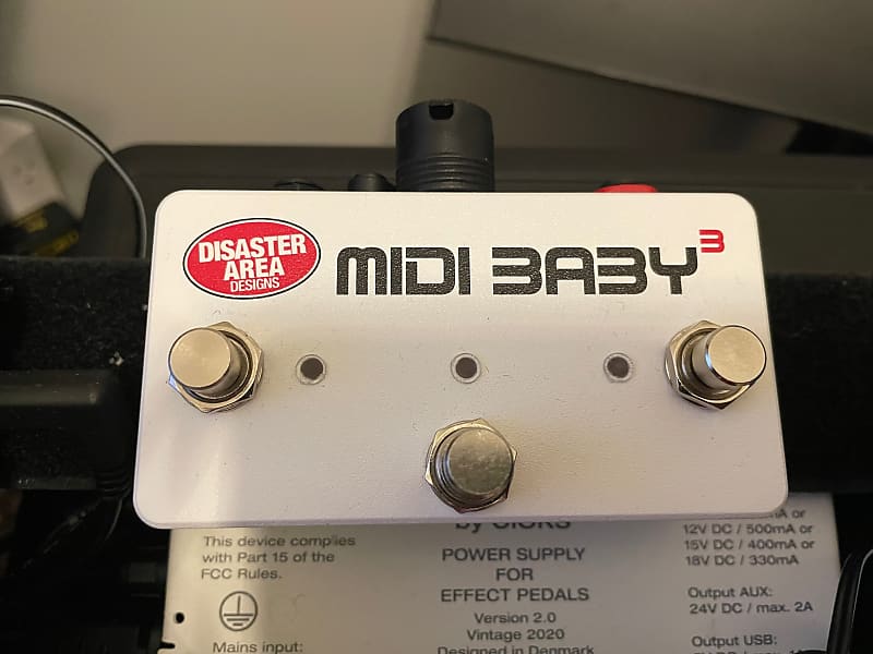 Disaster Area Designs MIDI Baby 3 - White | Reverb Disaster Area Designs MIDI Baby 3 - White | Reverb
