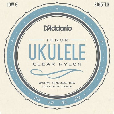Tenor Ukulele Low G Tuning Strings By D'Addario EJ65TLG Pro-Arté Custom image 13